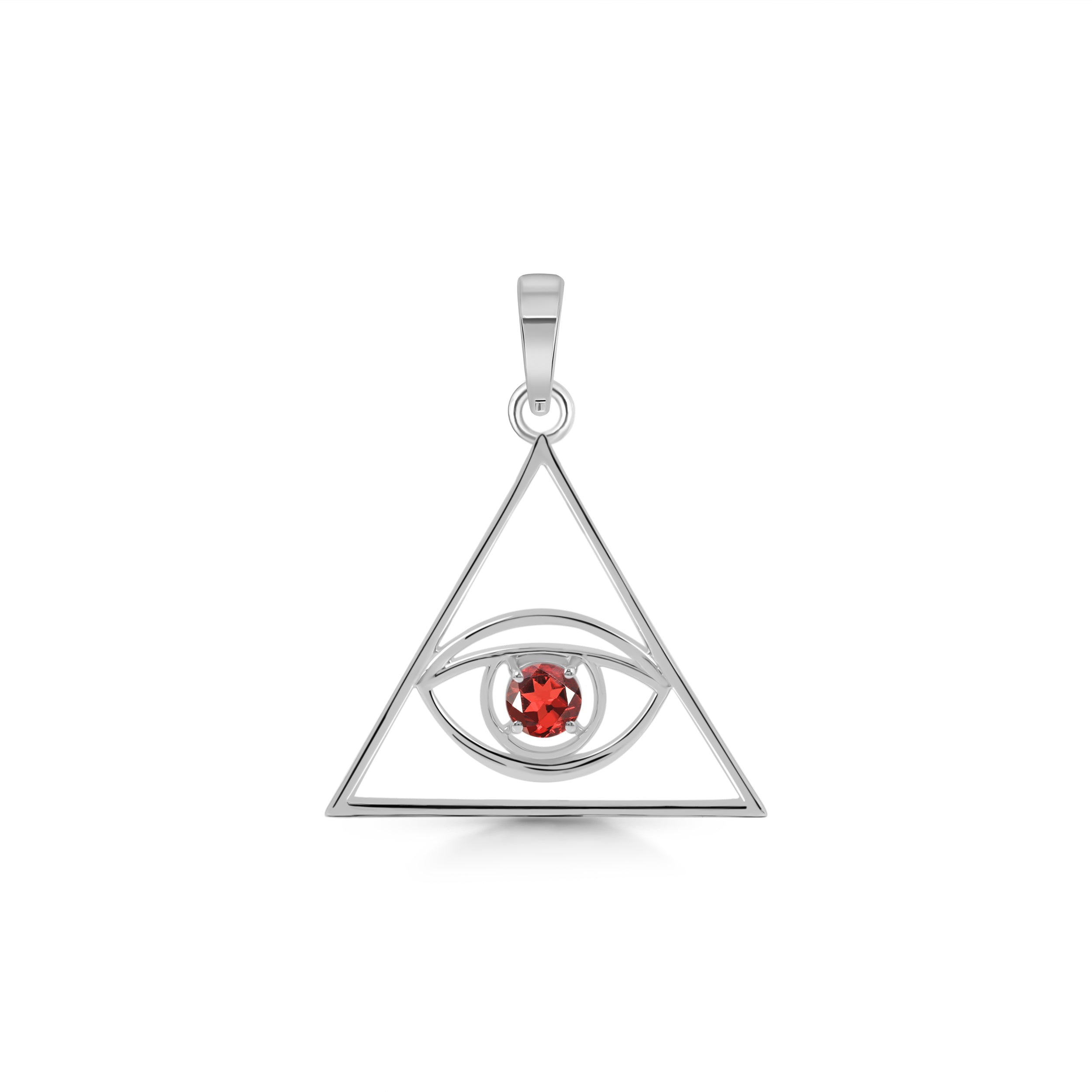 Garnet Pendant-(GAR-SN-175.)